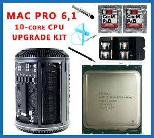 Apple Mac Pro 6.1 Late 2013 3.0GHz E5-2690 v2 10-Core Xeon CPU Upgrade kit