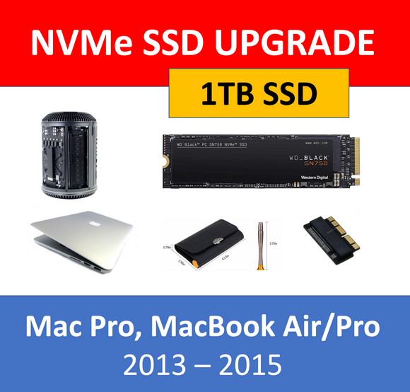 1tb Ssd Macbook Pro 15 Mid 2014 Ssd Upgrade WD Black 1TB NVMe SSD
