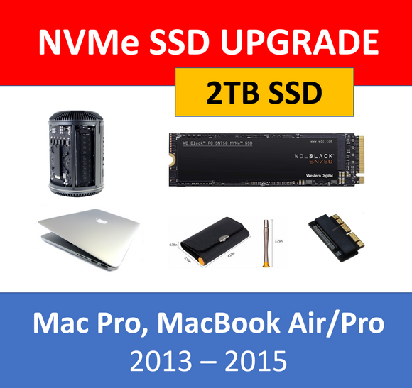 Macbook pro 2015 2025 ssd upgrade kit